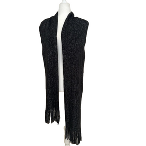 Cejon Acrylic and Metallic 88” x 10” Fringed Scarf